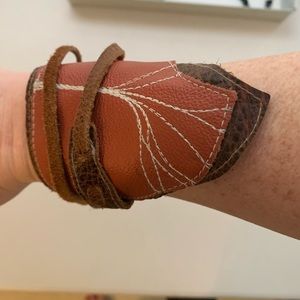 ⭐️Leather custom bracelet wrap